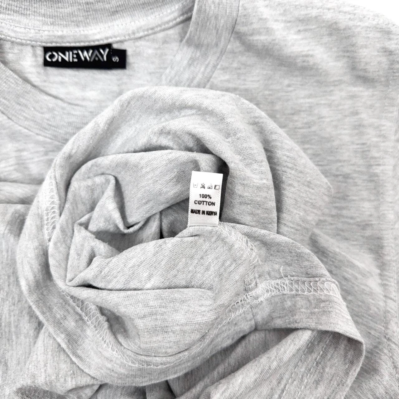 T-shirt graphique One Way gris taille S – photo 5